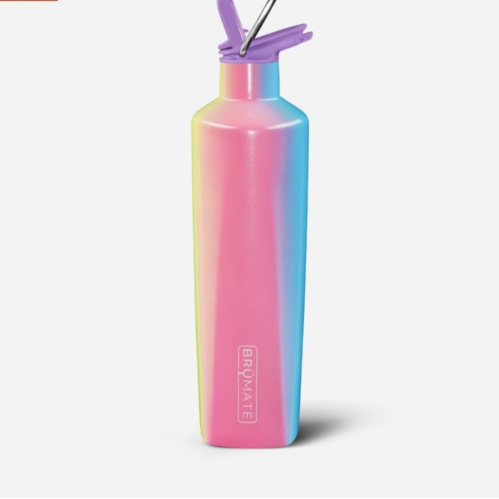 Rainbow glittery brumate